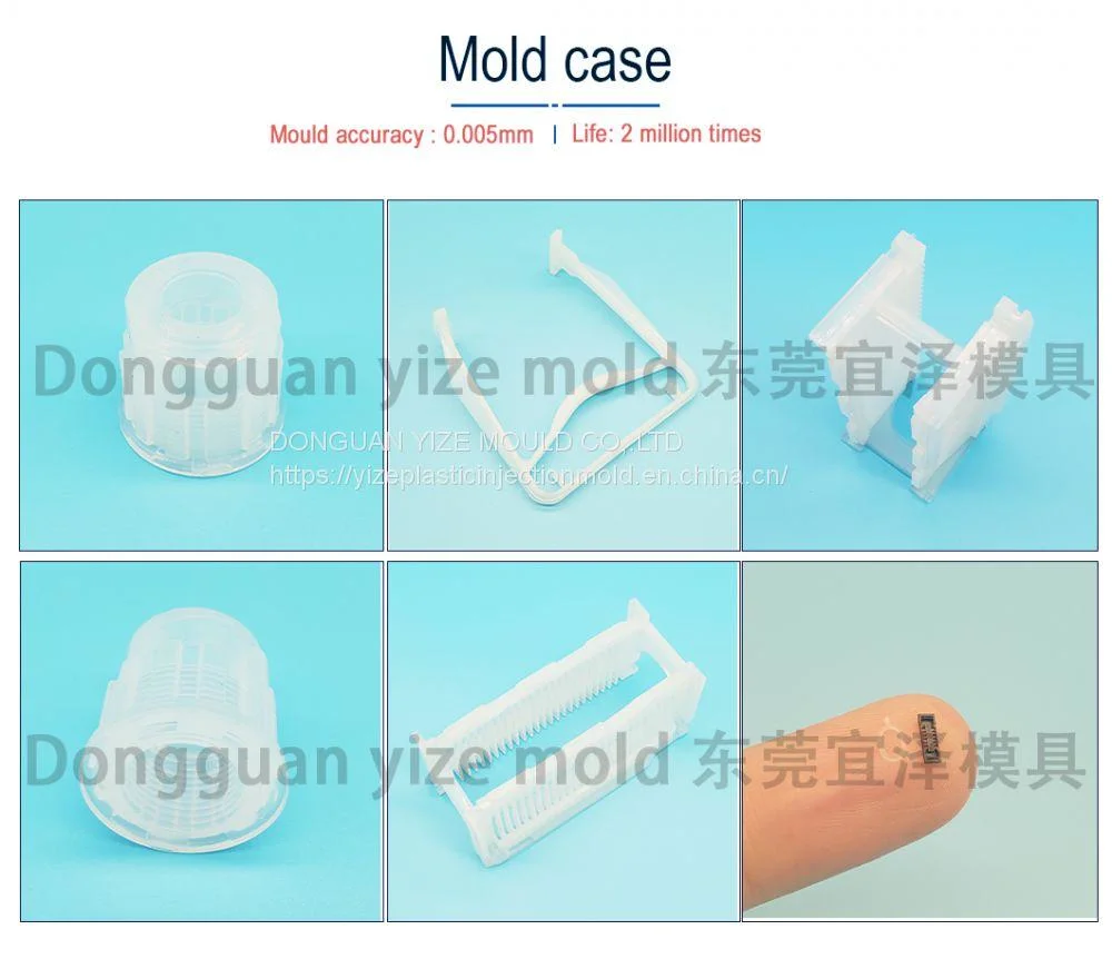 Ultra-High Purity (UHP) PFA Plastic Injection Mold Machined Parts Injection Molding & Assembly