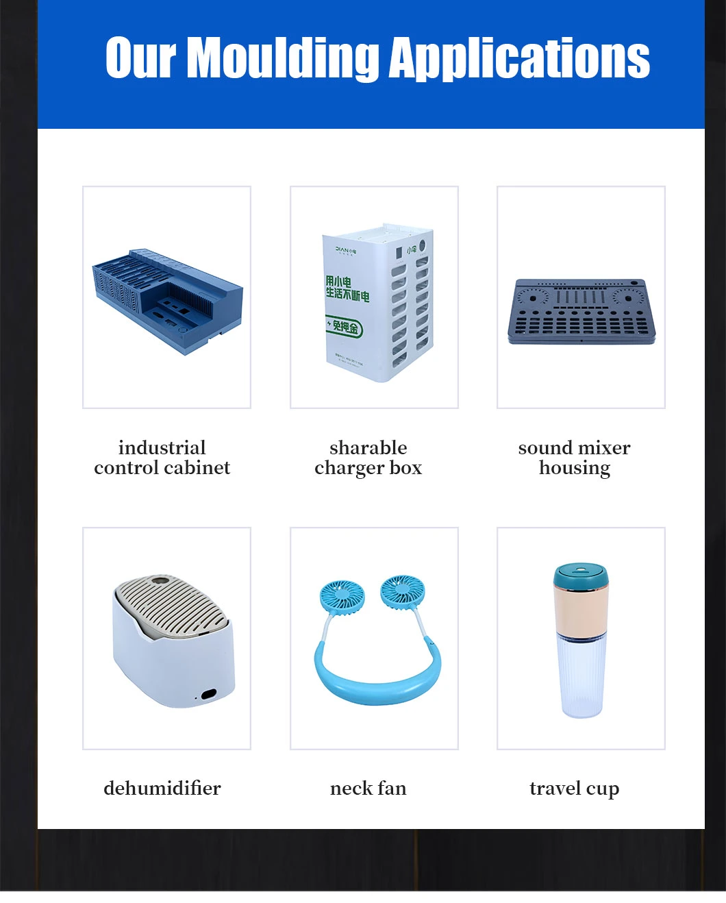 OEM/ODM Cheap Wholesale ABS, PC, ABS+PC, PP, POM, PA66, PE Plastic Injection Mould Plastic Molds Molding