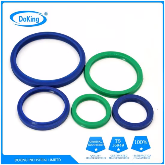 El poliuretano de goma de alta presión sella el sello hidráulico Un Seals 38*45*7
