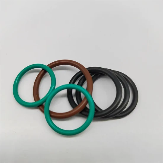 Resistencia a altas temperaturas Marrón Verde Negro 70/75/90 Shore a FPM FKM Oring O-Ring